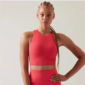 Conscious Crop Bra A-C - Small - Amaryllis Pink